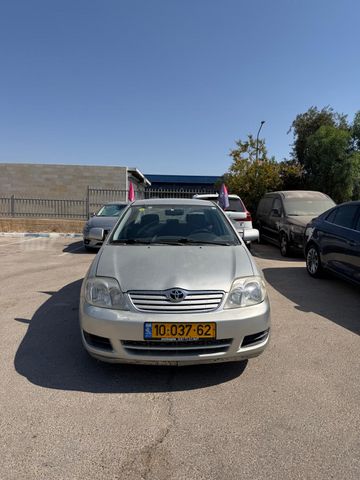 מודעת רכב טויוטה קורולה