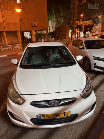מודעת רכב יונדאי אקסנט i25