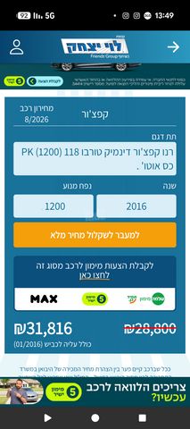 רנו קפצ'ור