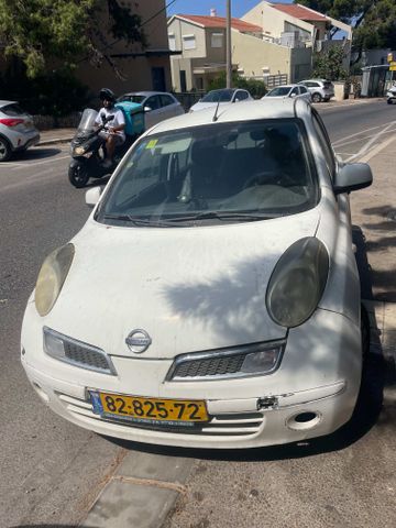 מודעת רכב ניסאן מיקרה