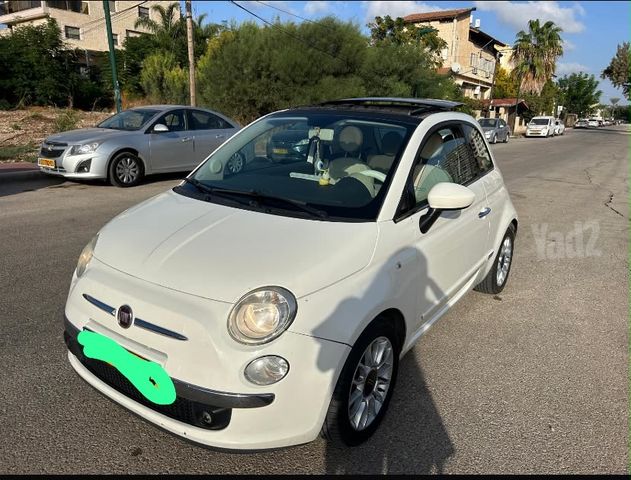 מודעת רכב פיאט 500