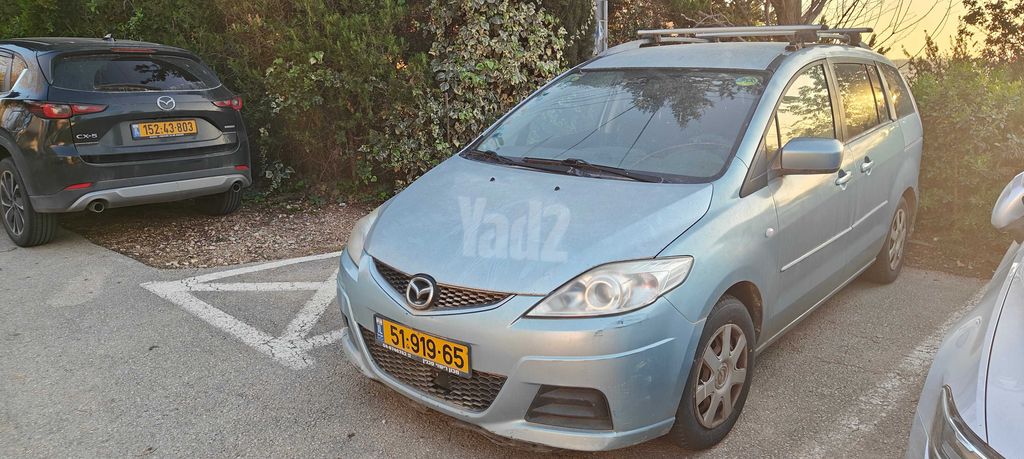 מודעת רכב מאזדה 5