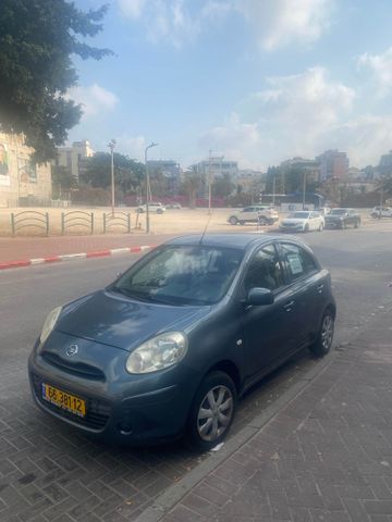 מודעת רכב ניסאן מיקרה