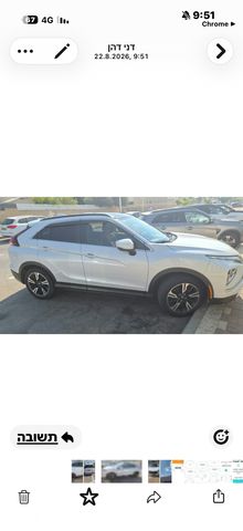 מודעת רכב מיצובישי אקליפס קרוס