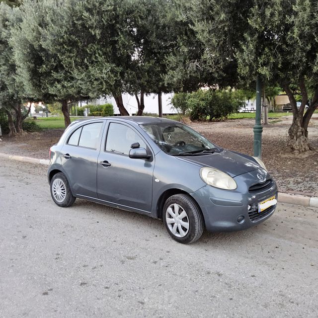 מודעת רכב ניסאן מיקרה