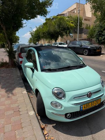 מודעת רכב פיאט 500