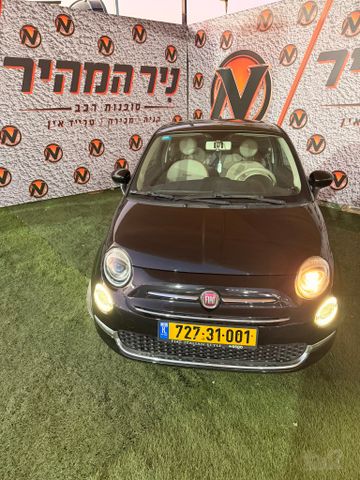 מודעת רכב פיאט 500