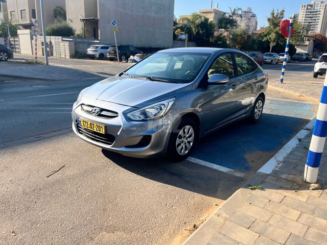 מודעת רכב יונדאי אקסנט i25