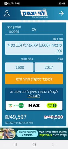 סובארו XV