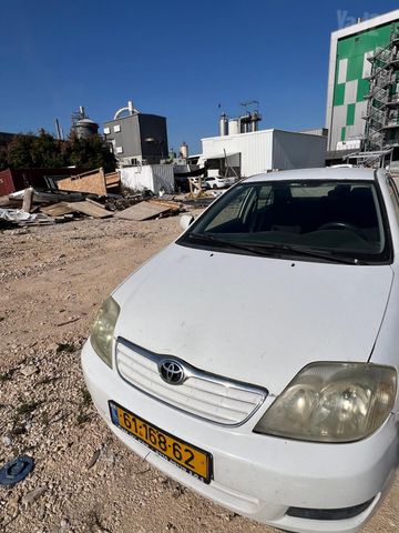 מודעת רכב טויוטה קורולה