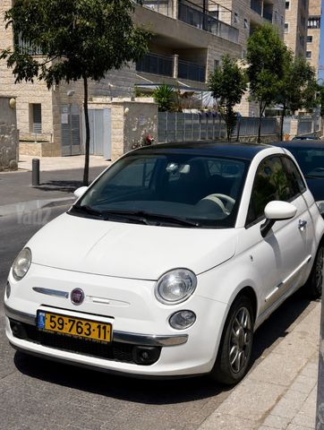 מודעת רכב פיאט 500