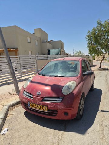מודעת רכב ניסאן מיקרה