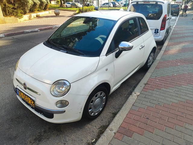 מודעת רכב פיאט 500