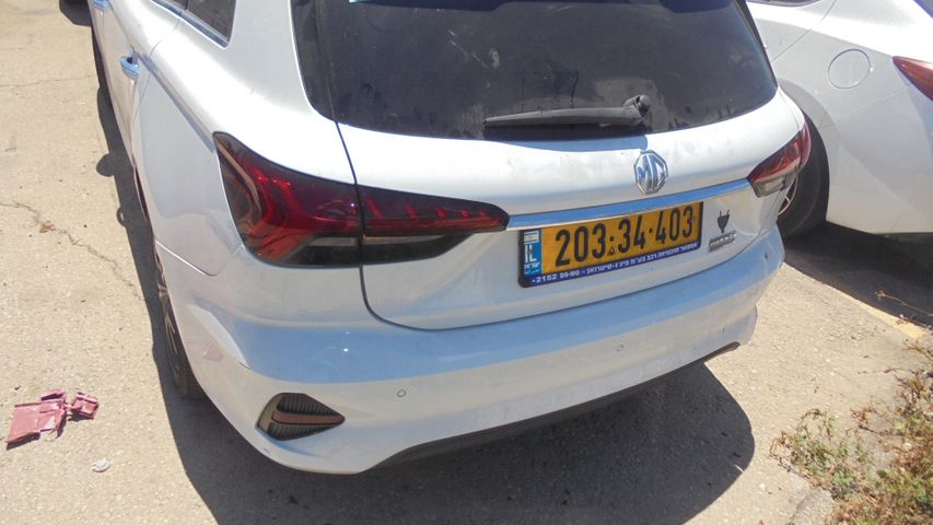 מודעת רכב אם ג'י MG5