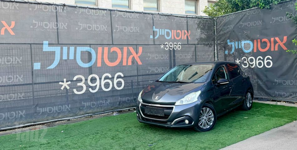 מודעת רכב פיג'ו 208