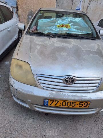 מודעת רכב טויוטה קורולה