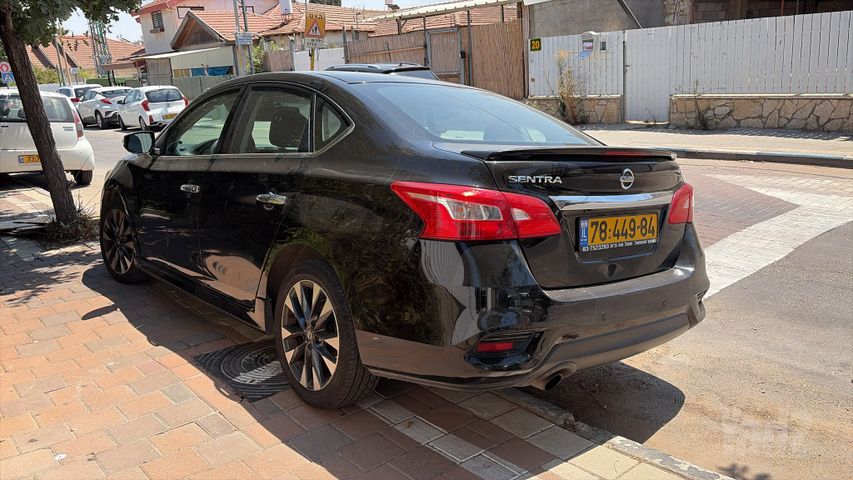 מודעת רכב ניסאן סנטרה