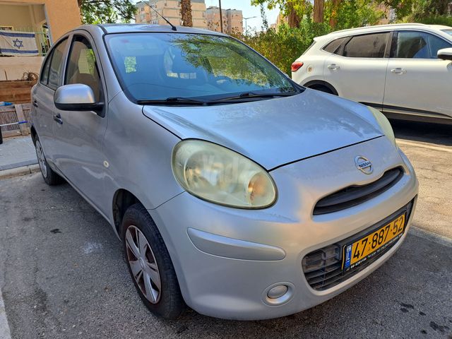 מודעת רכב ניסאן מיקרה