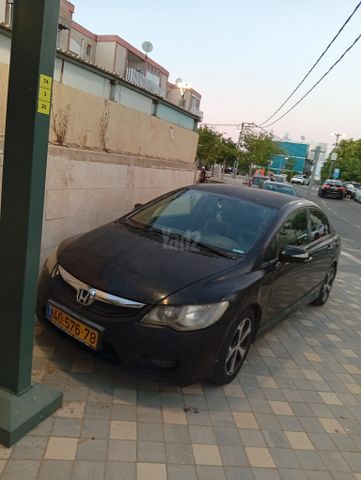 מודעת רכב הונדה סיוויק