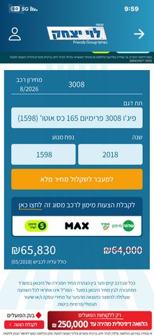 פיג'ו 3008