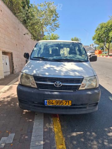 מודעת רכב טויוטה הייאס
