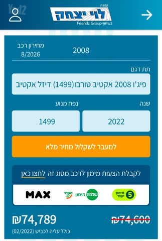פיג'ו 2008