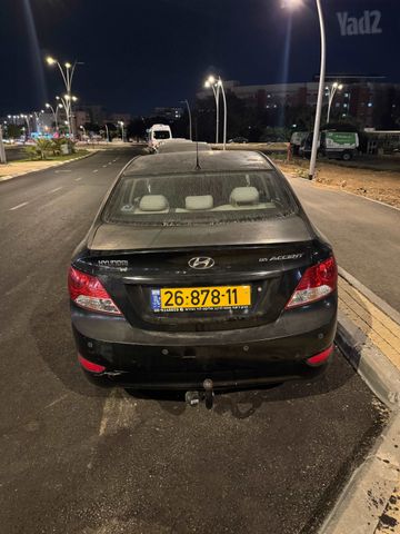מודעת רכב יונדאי אקסנט i25