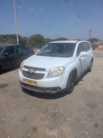 מודעת רכב שברולט אורלנדו