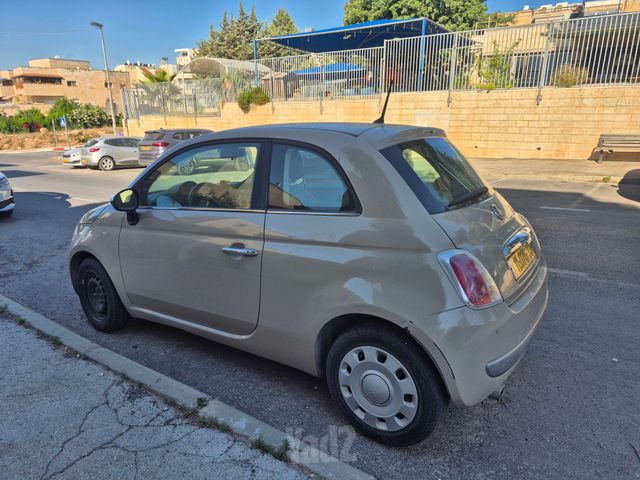 מודעת רכב פיאט 500