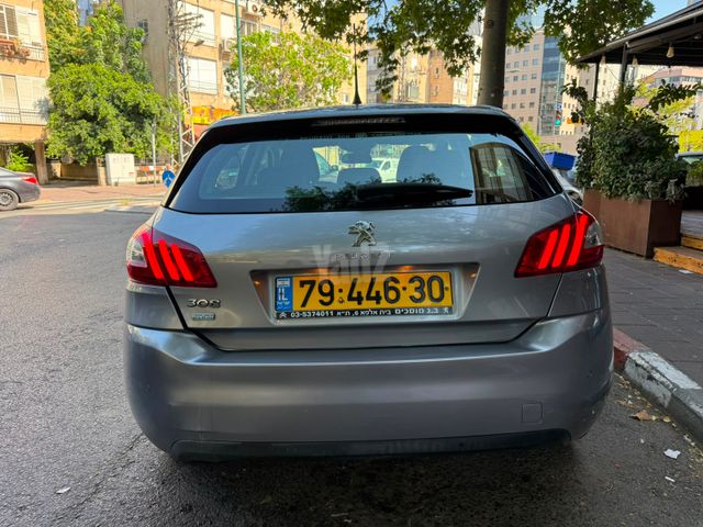 מודעת רכב פיג'ו 308