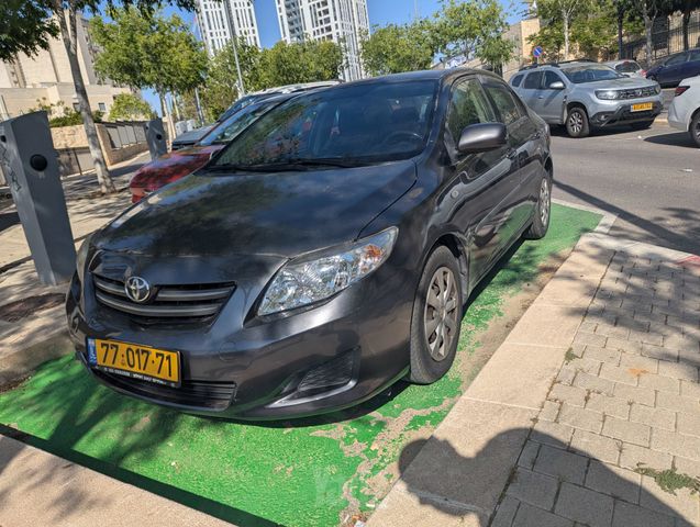 מודעת רכב טויוטה קורולה