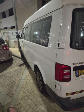 מודעת רכב פולקסווגן טרנספורטר