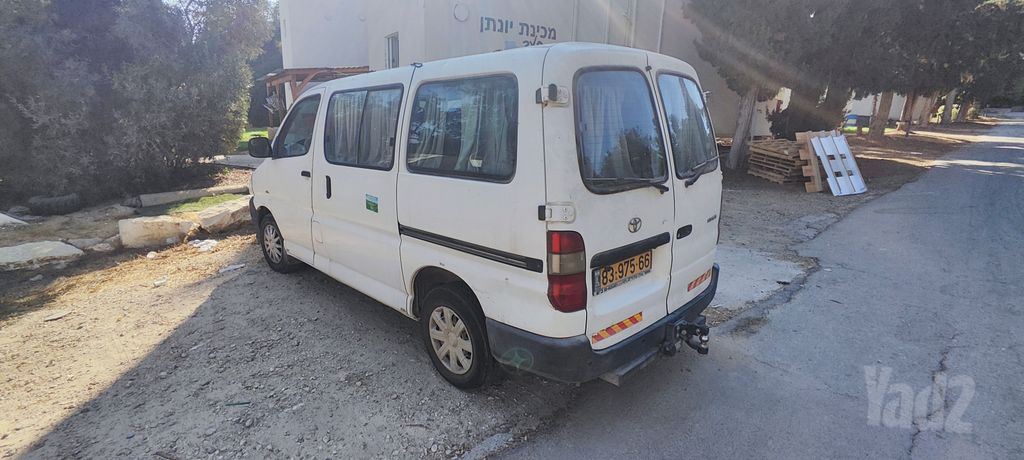 מודעת רכב טויוטה הייאס