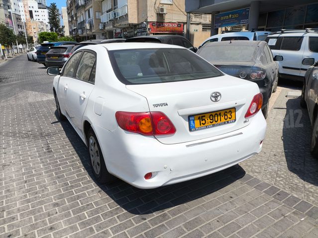 מודעת רכב טויוטה קורולה