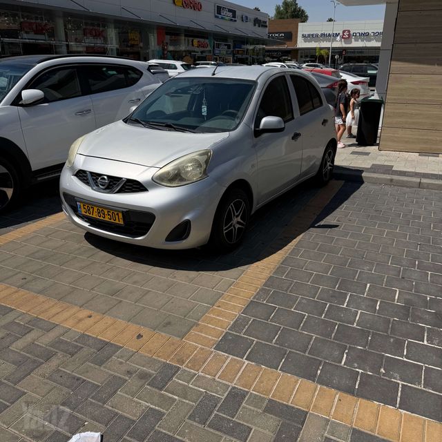מודעת רכב ניסאן מיקרה