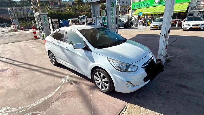 מודעת רכב יונדאי אקסנט i25