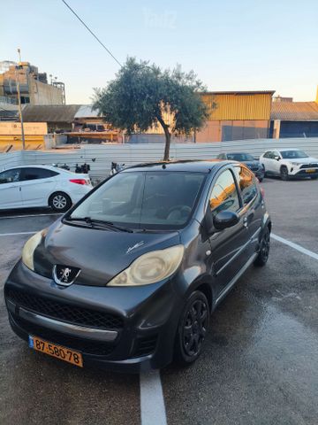 מודעת רכב פיג'ו 107