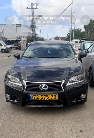 מודעת רכב לקסוס GS