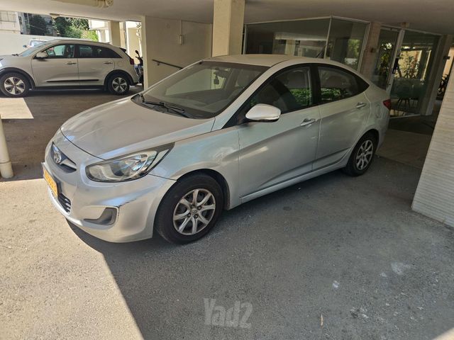 מודעת רכב יונדאי אקסנט i25