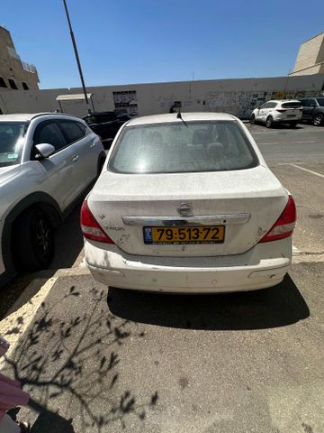 מודעת רכב ניסאן טידה