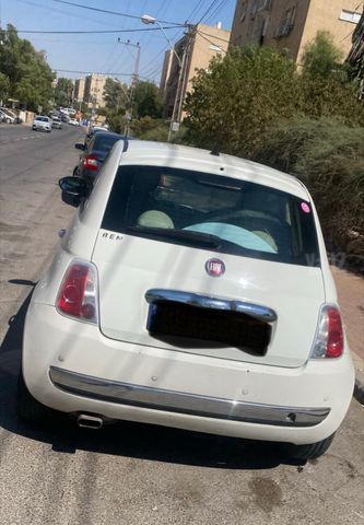 מודעת רכב פיאט 500