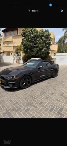 מודעת רכב פורד מוסטנג