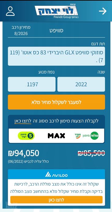 סוזוקי סוויפט