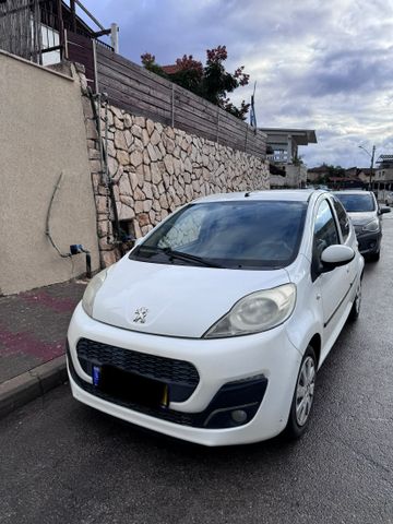 מודעת רכב פיג'ו 107