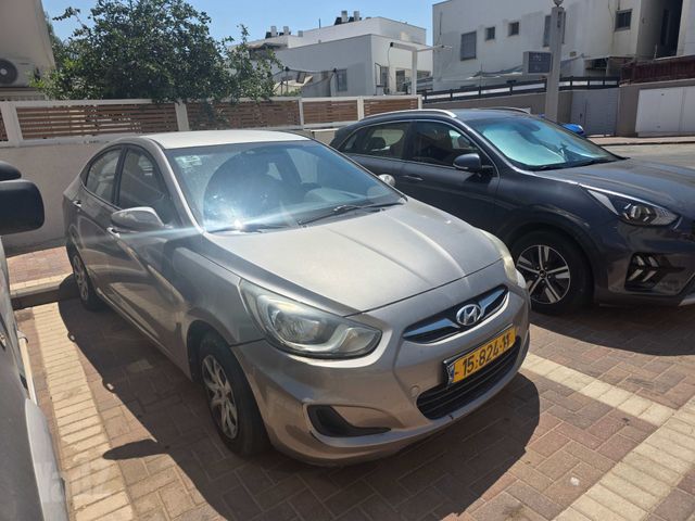 מודעת רכב יונדאי אקסנט i25
