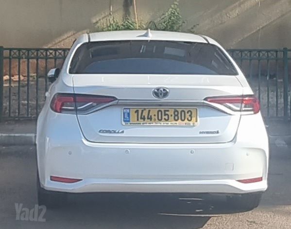 מודעת רכב טויוטה קורולה