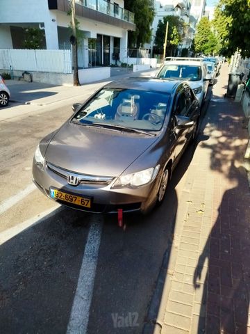 מודעת רכב הונדה סיוויק