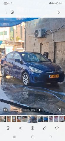 מודעת רכב יונדאי אקסנט i25