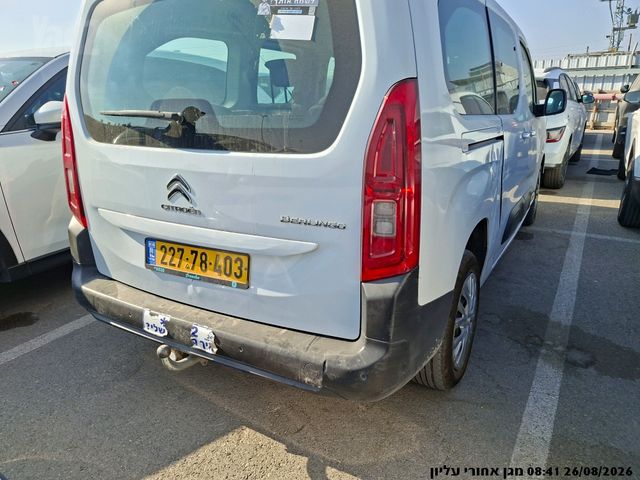 מודעת רכב סיטרואן ברלינגו