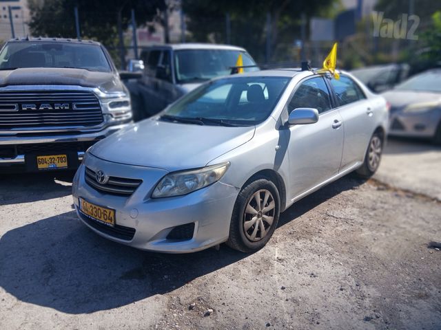 מודעת רכב טויוטה קורולה